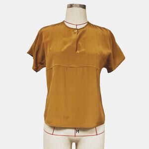 Vintage Robinsons John Yang Womens Size 6 Silk Blouse